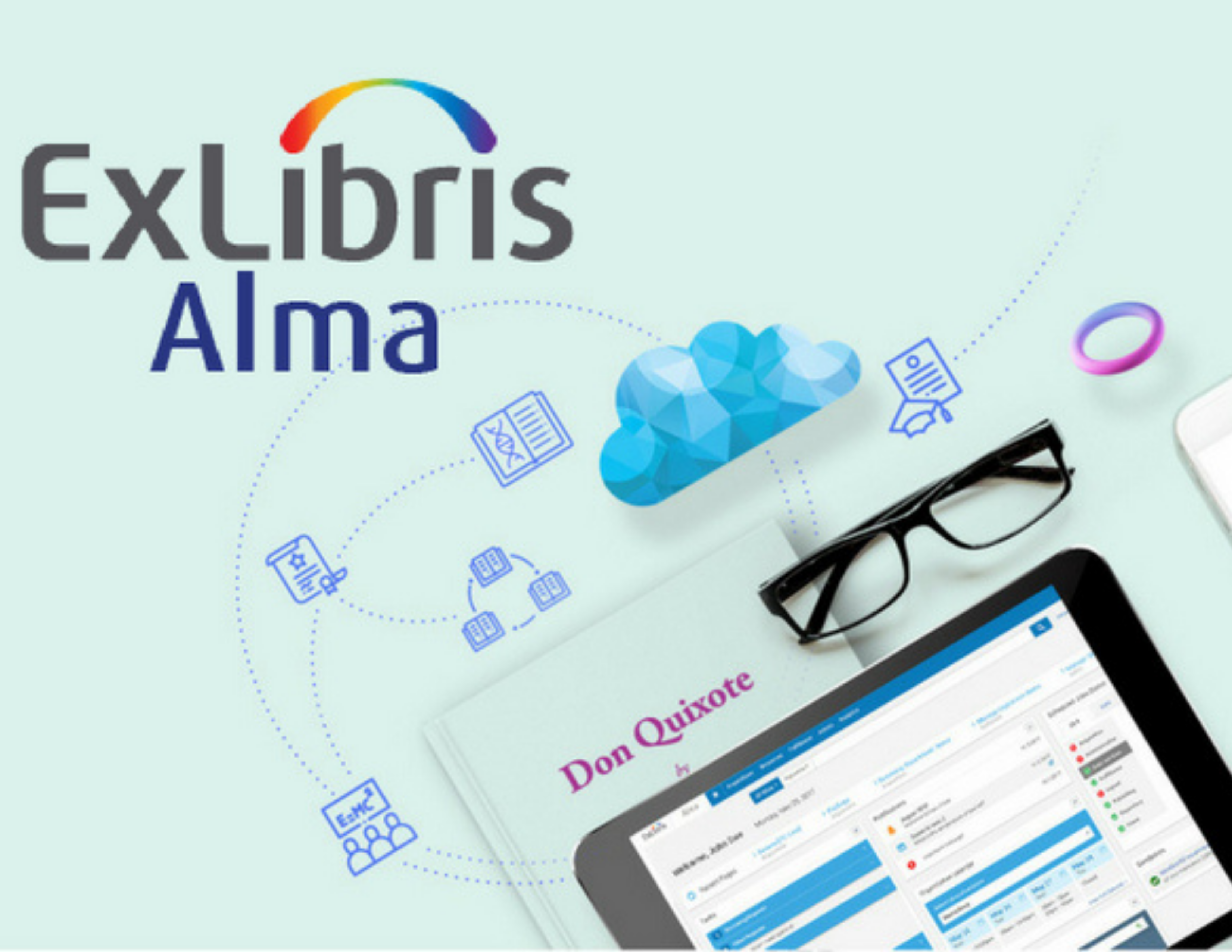 ExLibris Alma logo and image