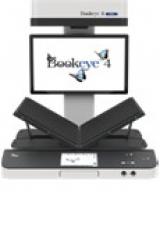 An front-facing image of the Bookeye4 Overhead scanner.