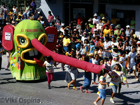 Carnival in Barranquilla, Colombia.