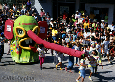 Carnival in Barranquilla, Colombia.