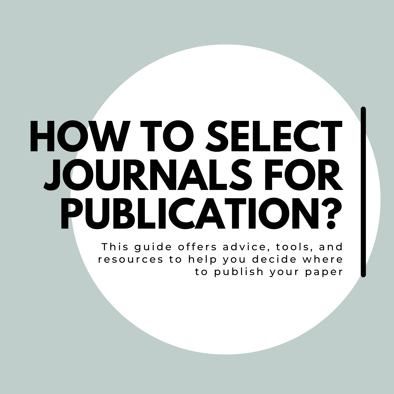 How to select journals for publications?