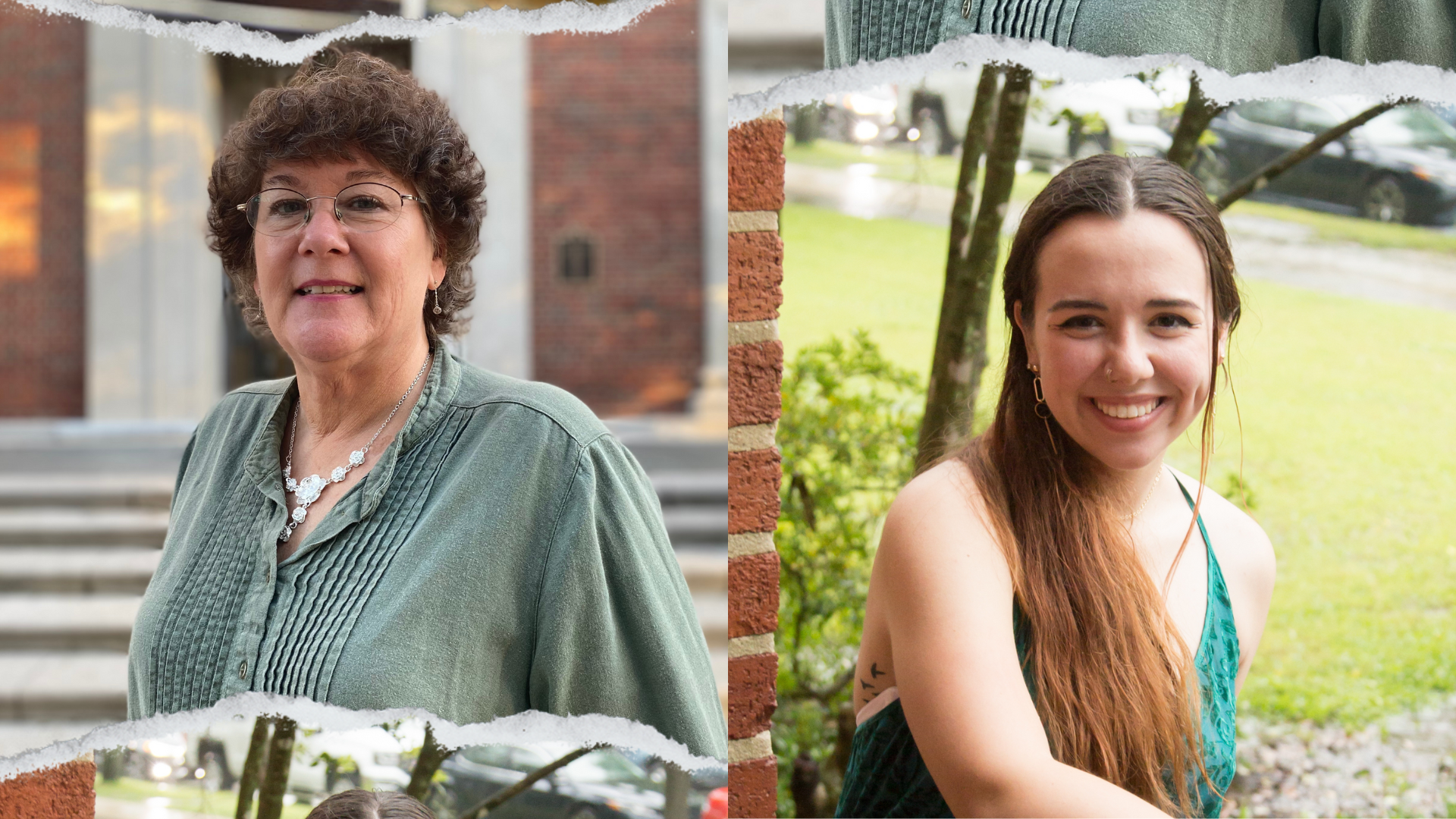Left to Right: Photo of Ann Case, Photo of Stephanie Holden