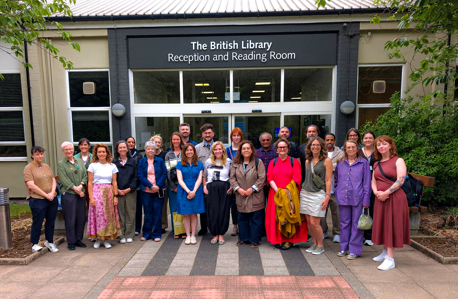 The 22 library and archive professionals from across the world that were a part of International Library Leaders Programme in 2026