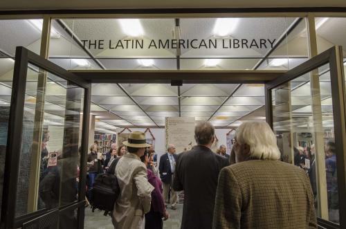 Entrance to The Latin American Library 