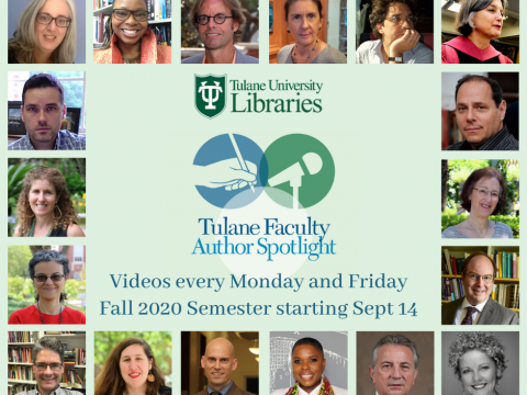 Faculty Author Spotlight participating faculty members' headshots