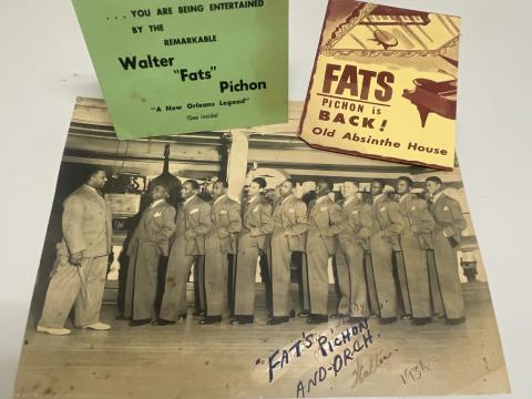 Materials from the Walter “Fats” Pichon collection, Tulane University Special Collections.