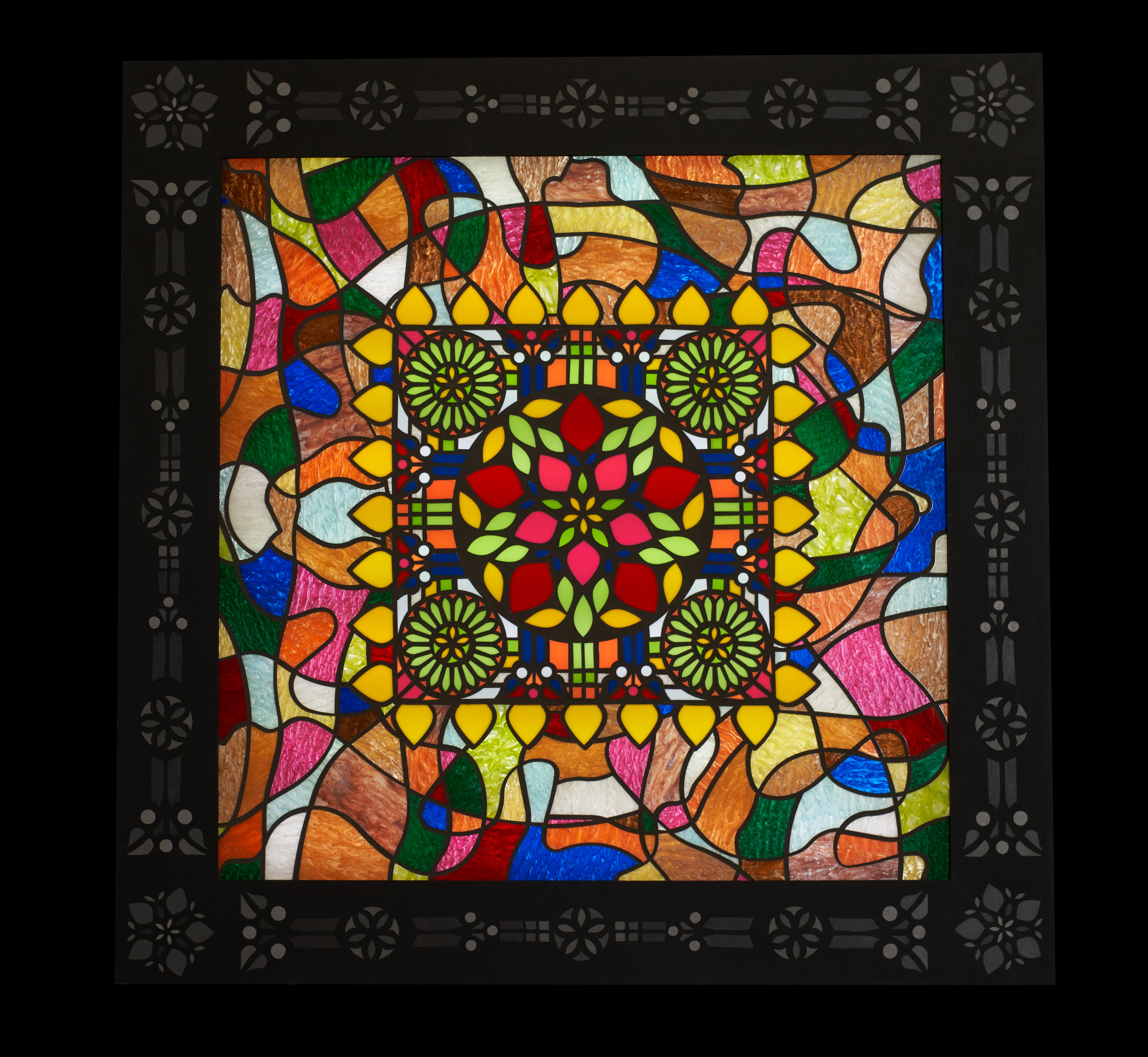mosaic kaleidoscope art
