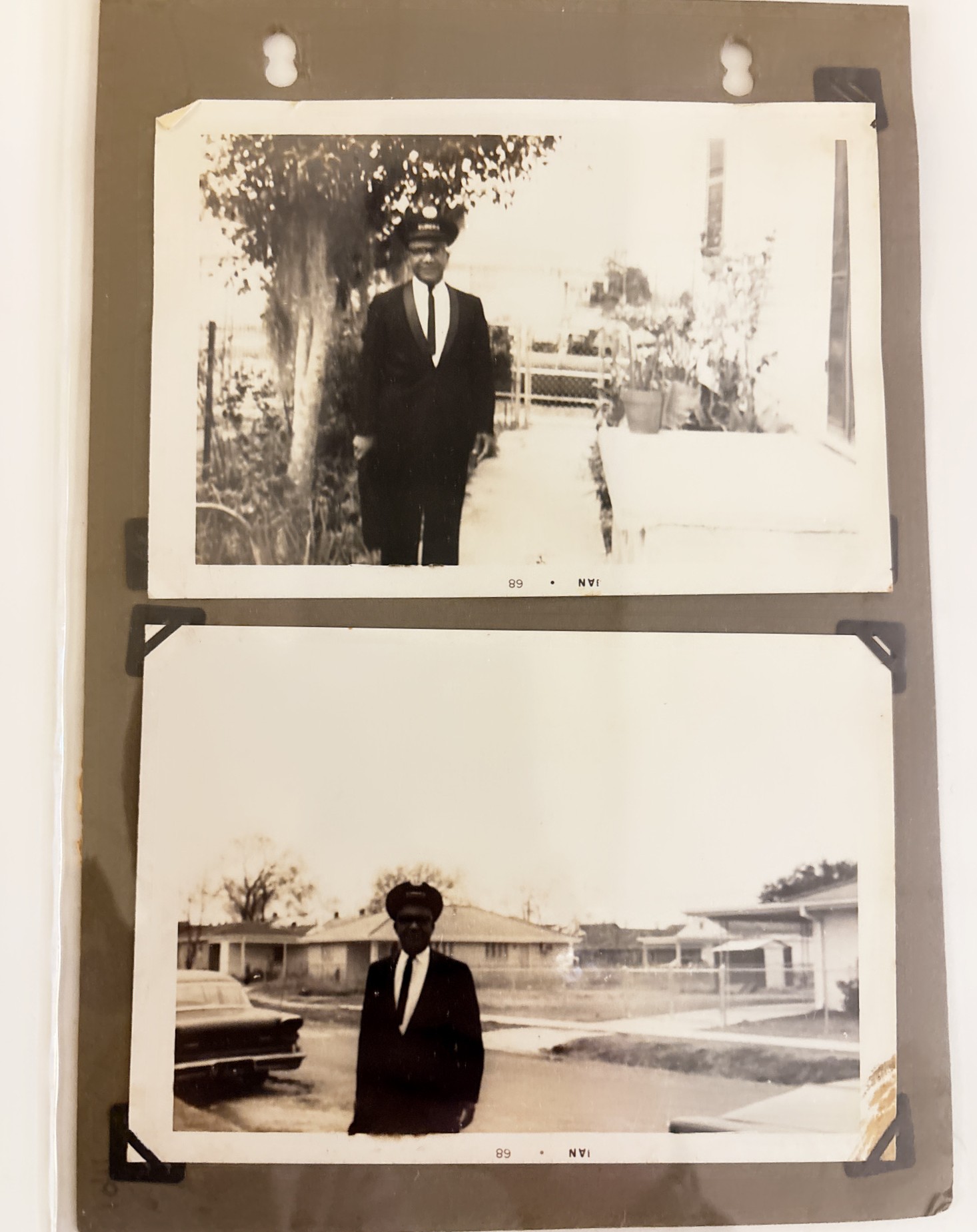 Scrapbook photographs from the George “Kid Sheik” Colar collection, HJA-068, Tulane University Special Collections. 
